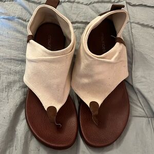 Maurice’s gladiator sandals